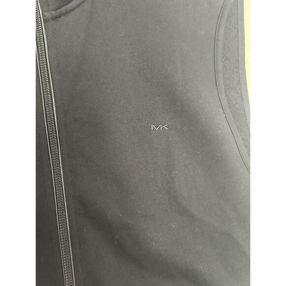 Michael Kors Vest Men’s XL Black Full Zip Cotton Activewear Polyurethane - Picture 4 of 7